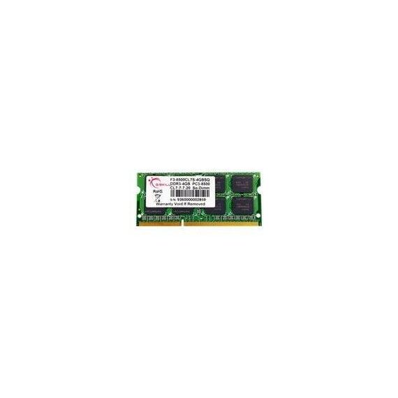 G.Skill SQ Series - DDR3 - module - 4 GB - SO | F3-8500CL7S-4GBSQ