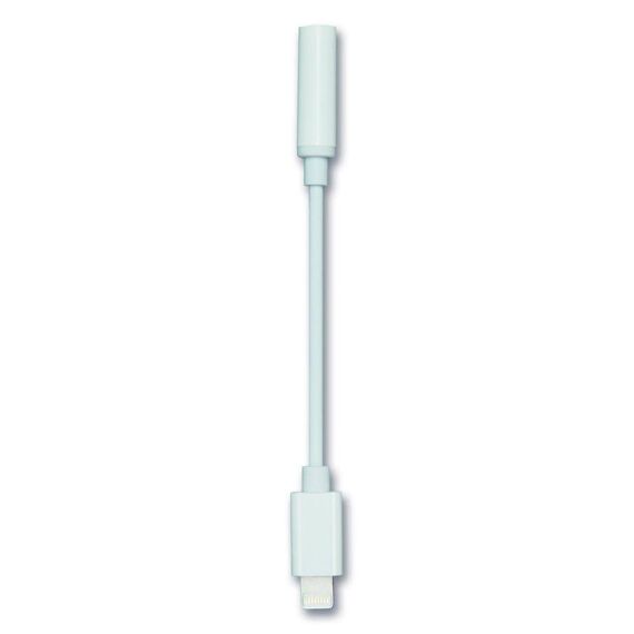 2GO 797140 3.5mm Male Lightning Male 0.1 m White 797140