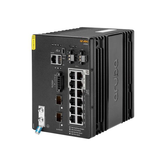 HPE Aruba 4100i - Switch - 8 x 10/100/1000 (PoE Class 4) | JL817A