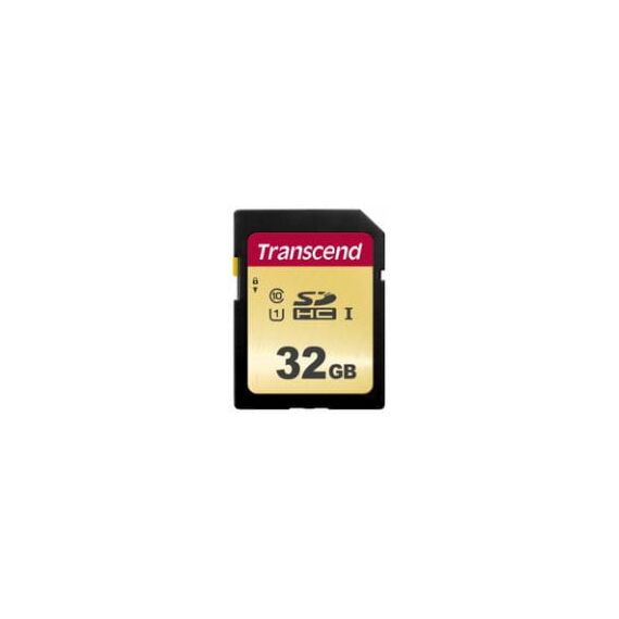 Transcend 500S - Flash memory card - 32 GB - UHS-I | TS32GSDC500S