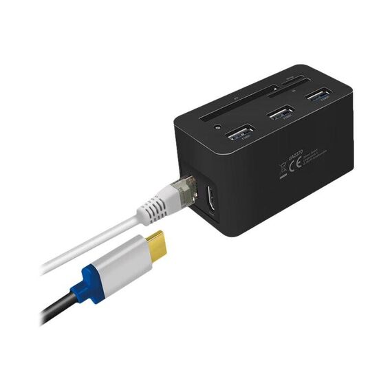 LogiLink - Docking station - USB-C 3.2 Gen 1 - HDMI - Gi | UA0370