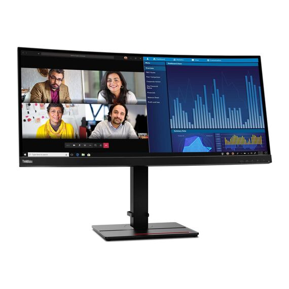 Lenovo ThinkVision P34w-20 - LED monitor - curved -  | 63F2RAT3EU
