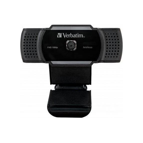 Verbatim AWC01 Webcam colour 2560 x 1440 1080p, 2K audio 49578