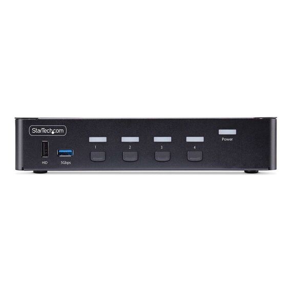 StarTech.com 4-Port DisplayPort 1.4 KVM Swi | D86A2-4-PORT-8K-KVM