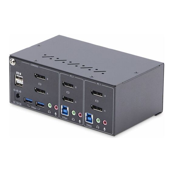 StarTech.com 2-Port Dual-Monitor DisplayPor | P2DD46A2-KVM-SWITCH