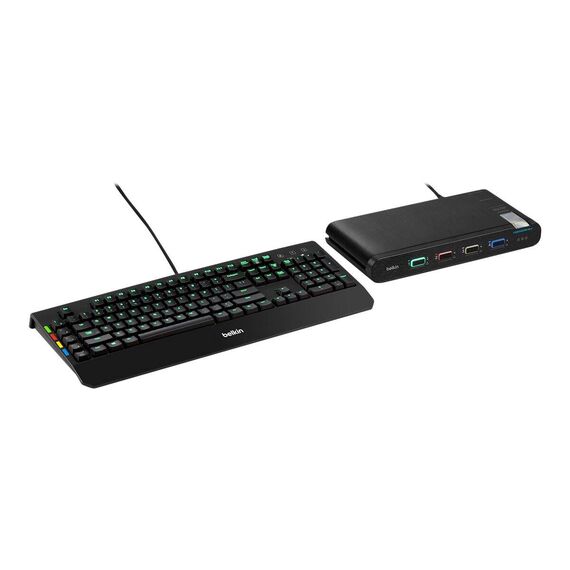 Belkin Universal Secure Single-Head - 2nd Gener | F1DN104KVM-UNN4