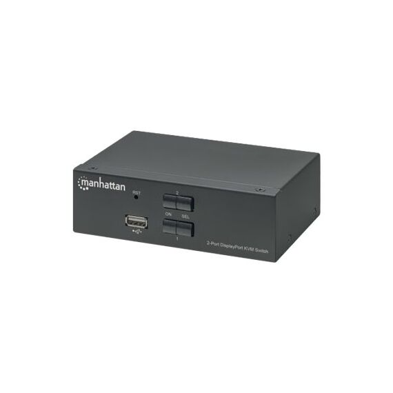 Manhattan DisplayPort 1.2 KVM Switch 2-Port, 4K@60Hz, US | 153546