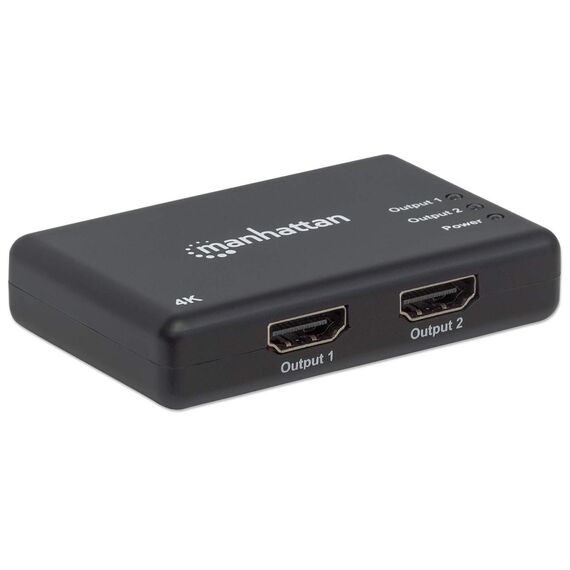Manhattan HDMI Splitter 2-Port , 4K@30Hz, Displays outpu | 207669