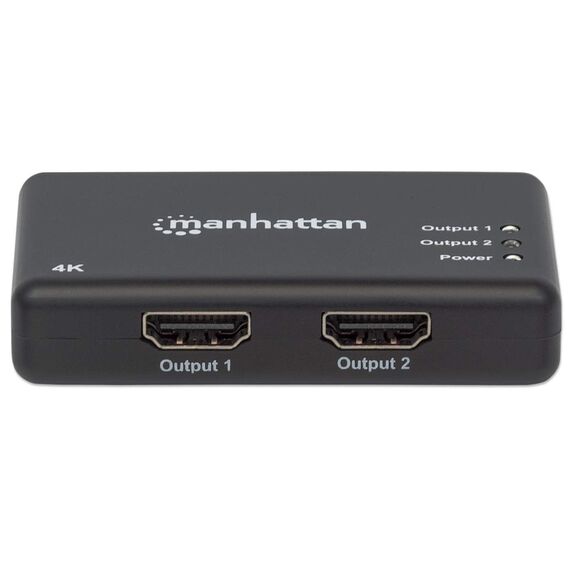 Manhattan HDMI Splitter 2-Port , 4K@30Hz, Displays outpu | 207669
