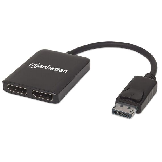 Manhattan DisplayPort 1.2 to 2-Port DisplayPort 1.2 Spli | 207768