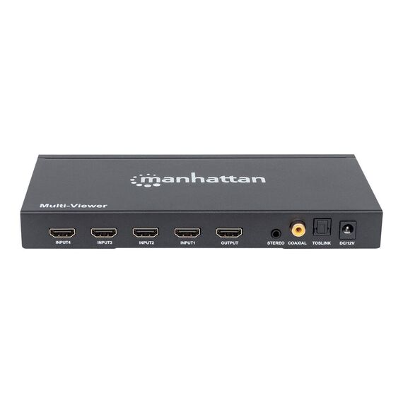 Manhattan 1080p 4-Port HDMI Multiviewer Switch, Switch w | 207881
