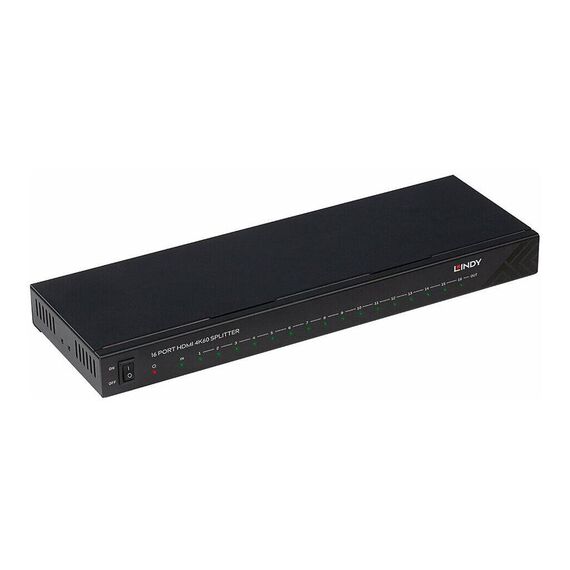 Lindy - Video/audio splitter - 16 x HDMI - desktop | 38239