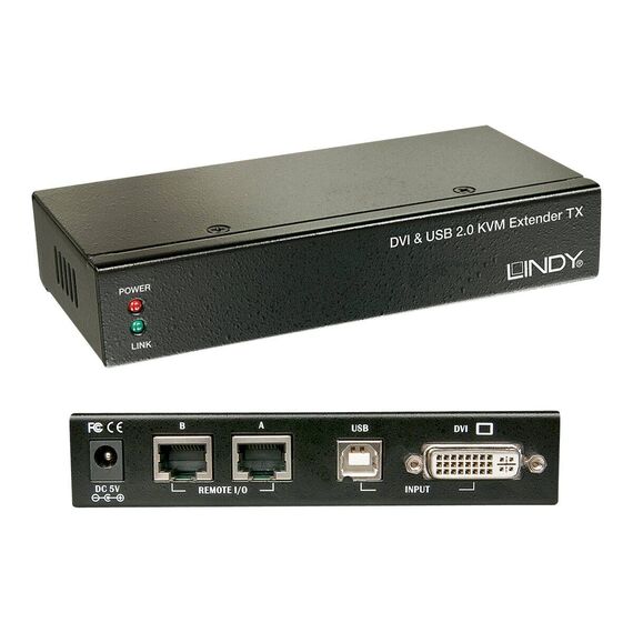 LINDY Cat.5 KVM Extender Classic - KVM / USB extender - U | 39377
