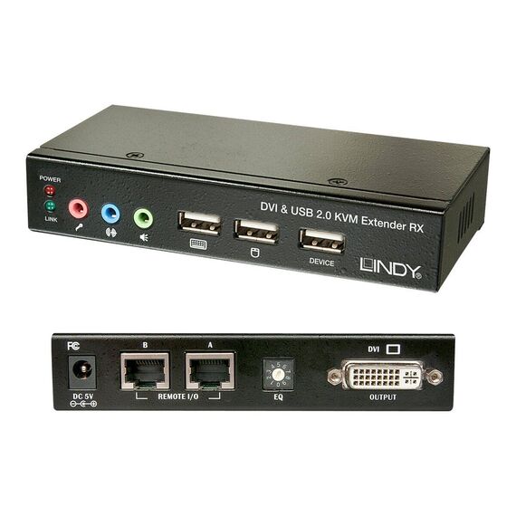 LINDY Cat.5 KVM Extender Classic - KVM / USB extender - U | 39377