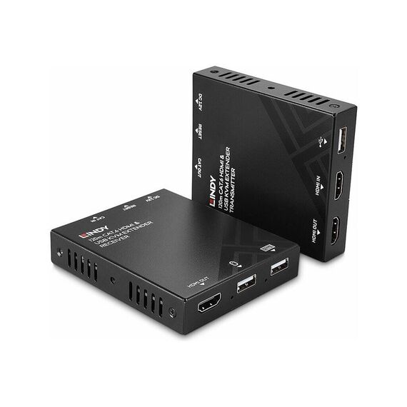 LINDY - Video/audio/USB extender - HDMI - over CAT 6 - up | 39381