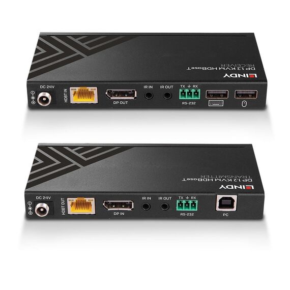 Lindy 150m Cat.6 DisplayPort 1.2, USB, IR and RS-232 HDBa | 39385