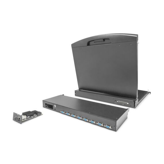 DIGITUS Professional DS-72213 - KVM switch - 8 x KVM port(s) - de