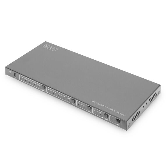 DIGITUS - Video/audio switch - 4 x 2 - desktop, wall-m | DS-55509