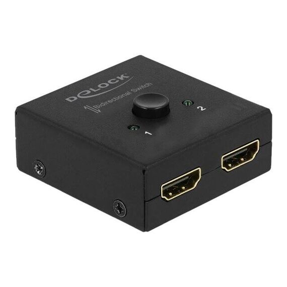 DeLock HDMI 2 - 1 bidirectional 4K 60 Hz compact - Retail | 64072