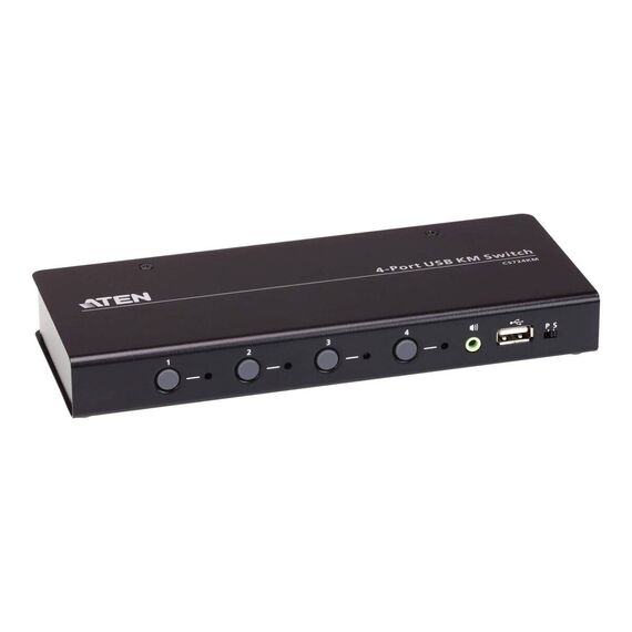 ATEN CS724KM USB Boundless KM Switch - Keyboard/mouse/USB/audio s