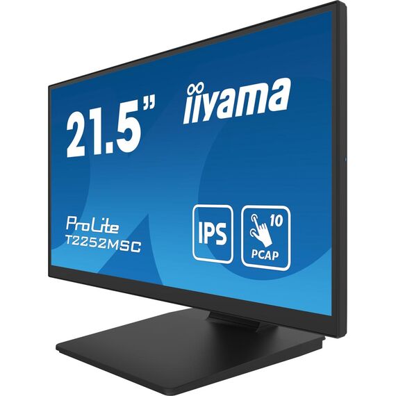 iiyama ProLite T2252MSC-B2 / 54.6 cm (21.5") / 1920 x 1080 pixels