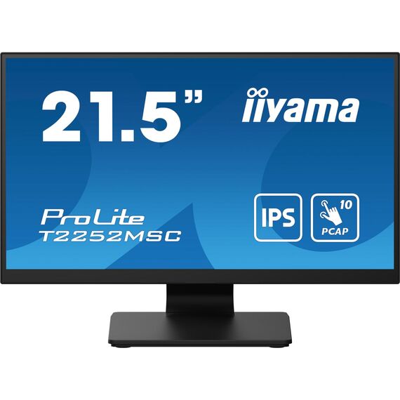 iiyama ProLite T2252MSC-B2 / 54.6 cm (21.5") / 1920 x 1080 pixels