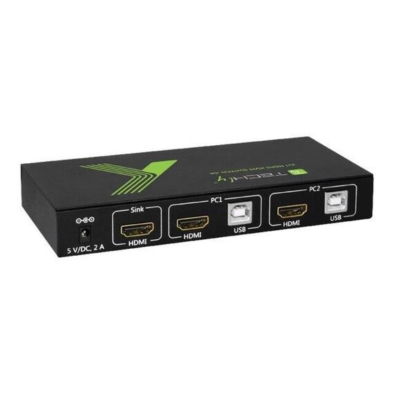 Techly 2x1 USB HDMI KVM Switch 4Kx2K - KVM / a | IDATA-KVM-HDMI2U
