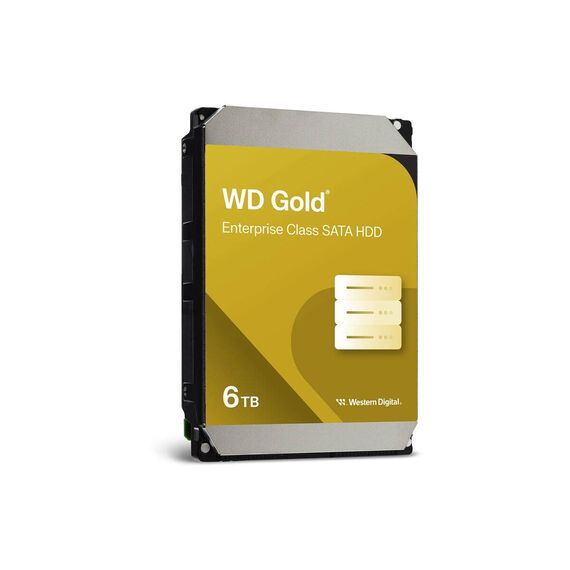 WD Gold WD6004FRYZ - Hard drive - Enterprise - 6 TB - internal -