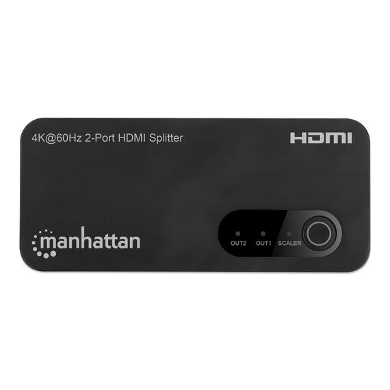 Intellinet 207614 / HDMI / 2x HDMI / 3840 x 2160 pixels / Black /