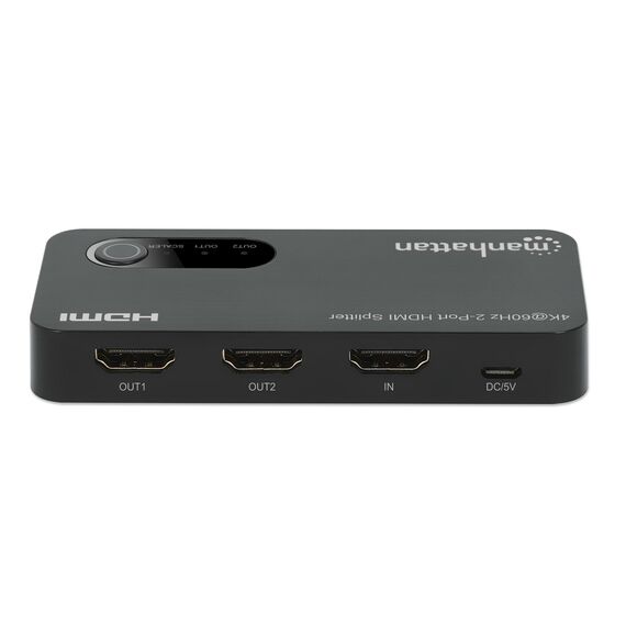 Intellinet 207614 / HDMI / 2x HDMI / 3840 x 2160 pixels / Black /