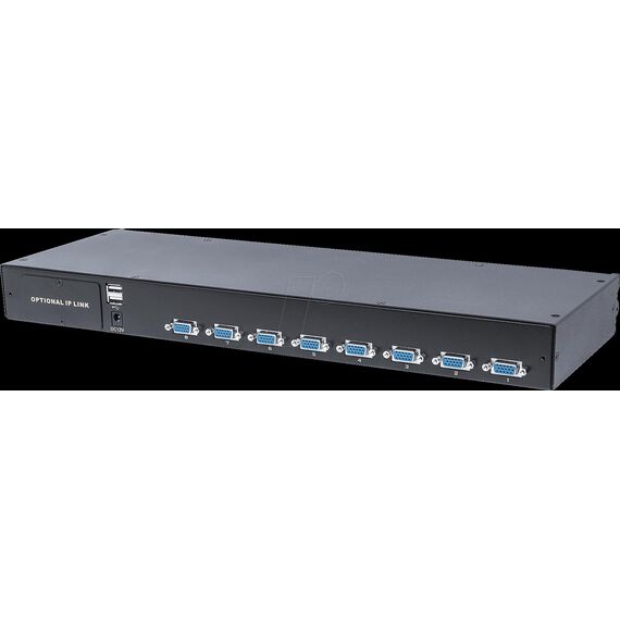 Intellinet Modular 8-Port VGA KVM Switch, For Use with I | 507776