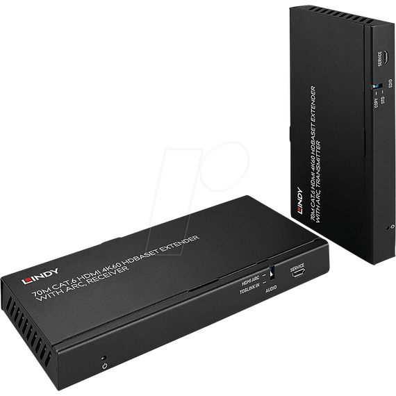 Lindy 70m Cat.6 HDMI 4K60, Audio, IR and RS-232 HDBaseT E | 38349