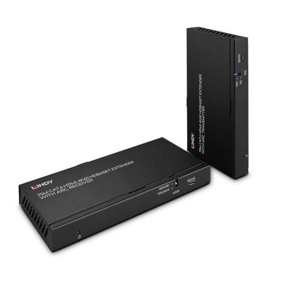 Lindy 70m Cat.6 HDMI 4K60, Audio, IR and RS-232 HDBaseT E | 38349