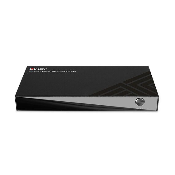 Lindy 3 Port HDMI 8K60 Switch / HDMI / Micro-USB / Black  | 38369