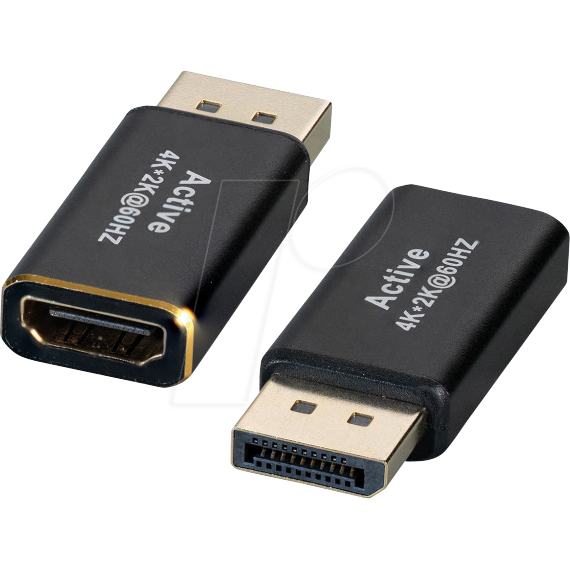 EFB-Elektronik - Adapter - DisplayPort male to HDMI  | EB484-4K60