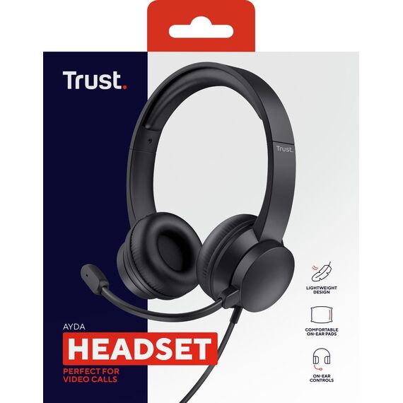 Trust Ayda / Headset / Wired / Calls/Music / 20 - 20000 H | 25087