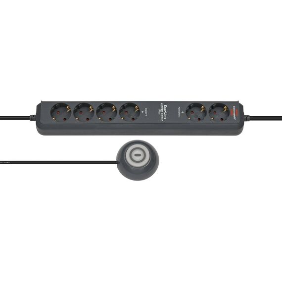 Brennenstuhl Eco-Line Comfort Switch Plus, power strip 6-fold 1159560516