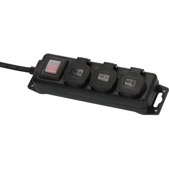 Brennenstuhl Outdoor Extension Lead 3-way with switch 1159950013
