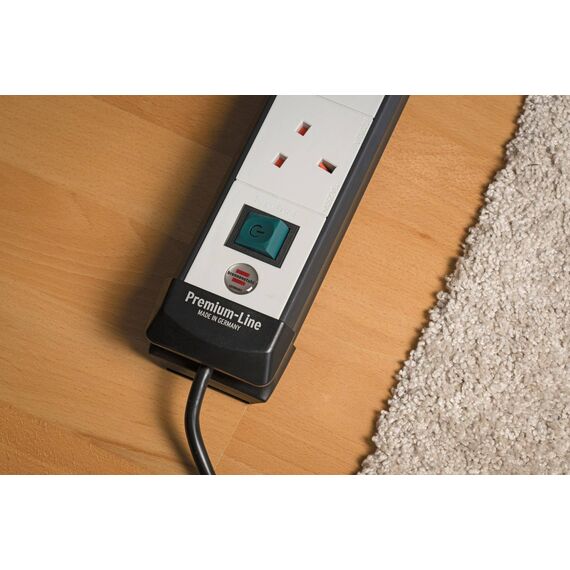 Brennenstuhl Premium-Line, 6-way extension lead UK 1951563100
