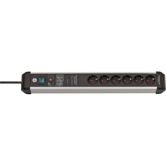 Brennenstuhl Premium-Protect-Line Power Strip 6-way