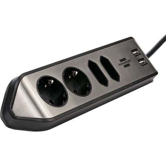 Brennenstuhl estilo Corner Socket strip 4-fold  1153590410