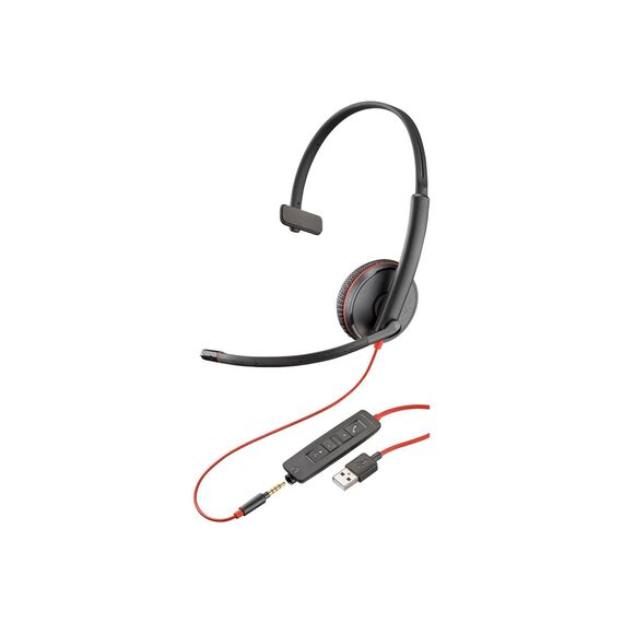 Poly Blackwire 3215 Blackwire 3200 Series headset 80S06A6