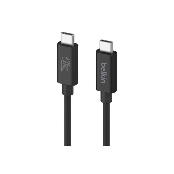 Belkin CONNECT - USB cable - 24 pin USB-C (M) to 2 | INZ004BT2MBK