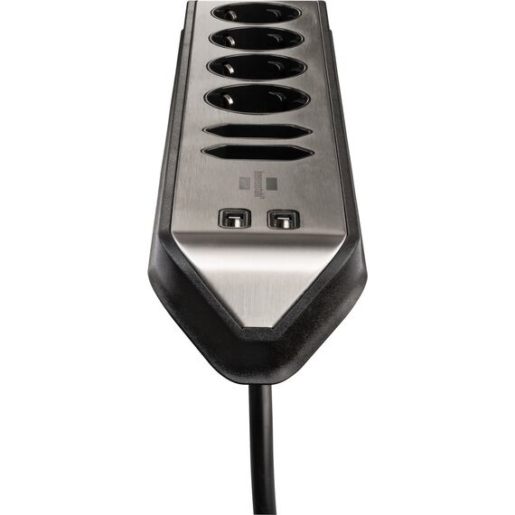 Brennenstuhl 1153590610 / 2 m / 6 AC outlet(s) / Indoor / 3.1 V /