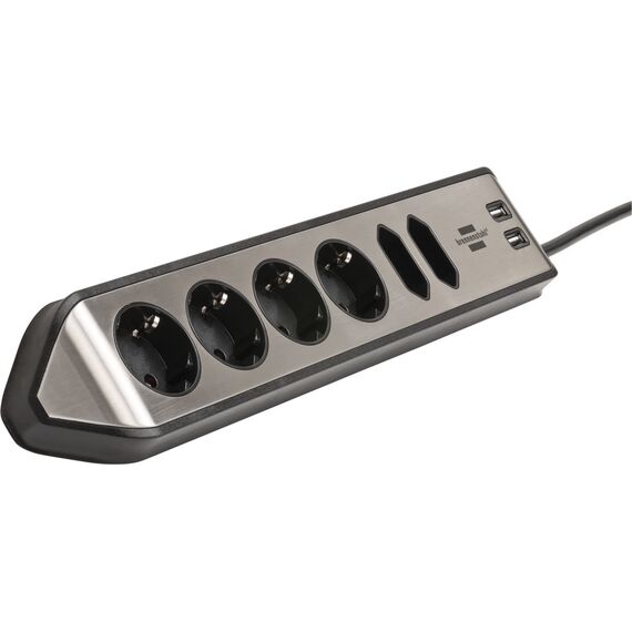 Brennenstuhl 1153590610 / 2 m / 6 AC outlet(s) / Indoor / 3.1 V /