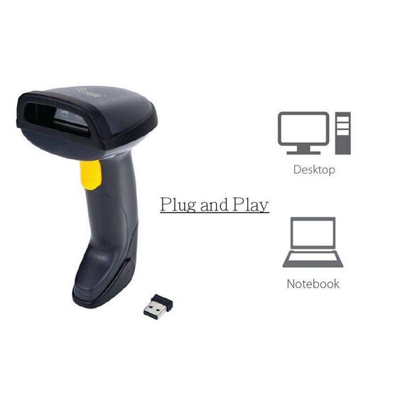 Equip Wireless 2D Barcode Scanner, with Stand 351024