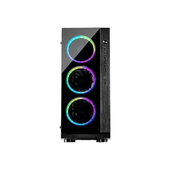 Inter-Tech W-III RGB - Tower - ATX - no power supply - | 88881291
