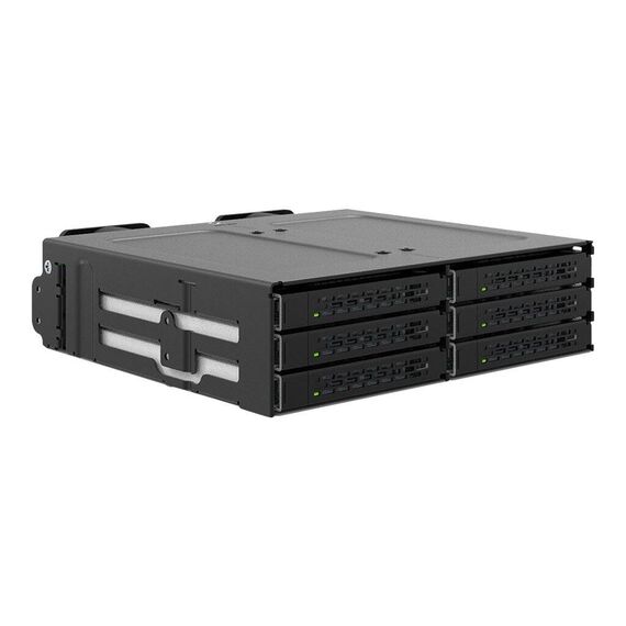 ICY Dock ToughArmor MB118VP-B - Storage enclosure - 6 x U.2/U.3 N