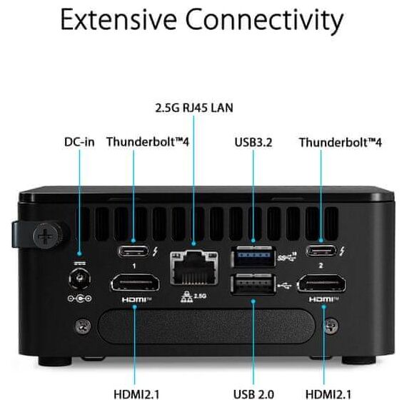 ASUS RNUC13ANHI700000I Barebone Intel Core 90AR00C1M000F0