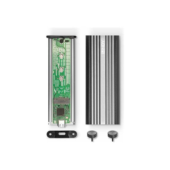 Lindy Storage enclosure M.2 M.2 NVMe Card USB 3.2 (Gen 43318